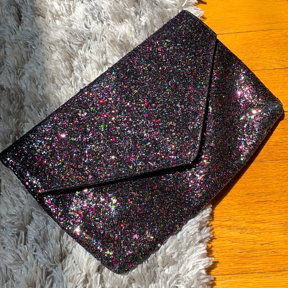 H&M Glitter Envelope Clutch Bag - Picture 4 of 9